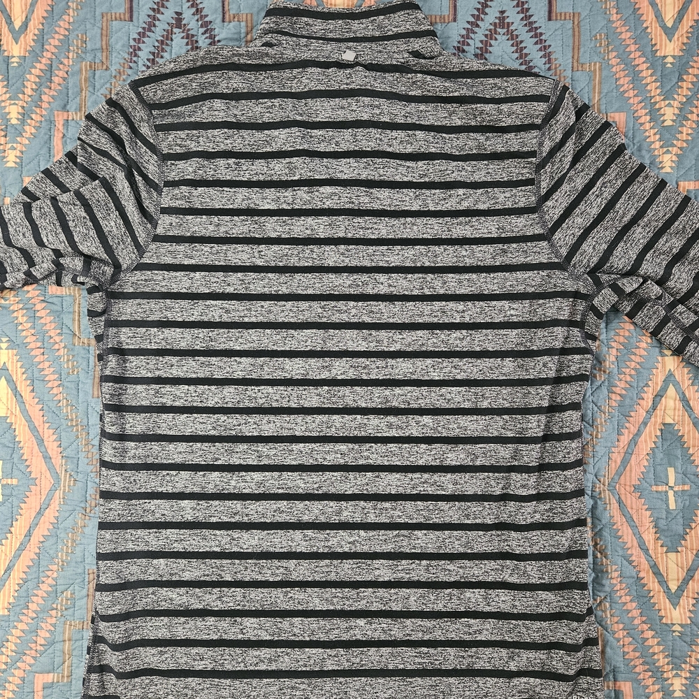 Nike Black and Gray Running Pullover. #1318 - Picture 3 of 5
